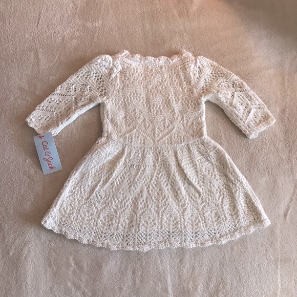 Cat and Jack Toddler Girl Knit Top - Size 12 Months - Picture 4 of 6